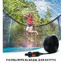 Батут с защитной сеткой PERFETTO SPORT ACTIVITY 12 диаметр 3,7 м зелёный - Фото 13