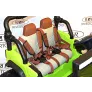 Электромобиль RiverToys Jeep A004AA Green - Фото 5