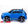 Электромобиль ToyLand Audi Q7 высокая дверь синий - Фото 4
