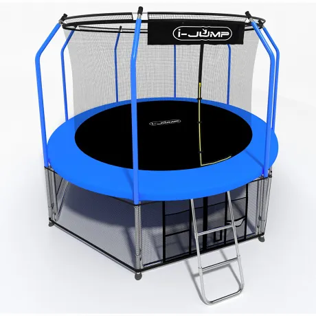 Батут I-JUMP Elegant 8FT Blue - Фото 4