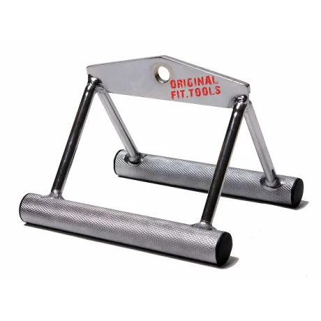 Рукоятка для тяги к животу Original FitTools (узкий параллельный хват) облегченная