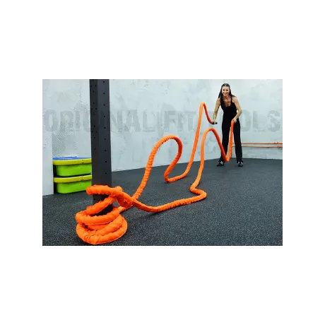 Канат для функционального тренинга Original Fittools 50 мм х 12 м - Фото 2