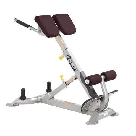 Гиперэкстензия с регулируемым углом наклона HOIST CF-3663 серебристый/темно-синий - Фото 6