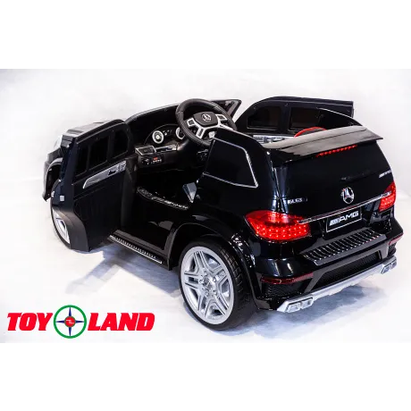 Электромобиль ToyLand Mercedes-Benz GL63 черный - Фото 5