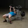 Горизонтальный жим лежа Body Solid LVBP на свободном весе - Фото 4