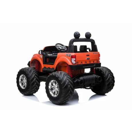 Электромобиль RiverToys Ford Ranger Monster Truck 4WD DK-MT550 оранжевый глянец - Фото 5