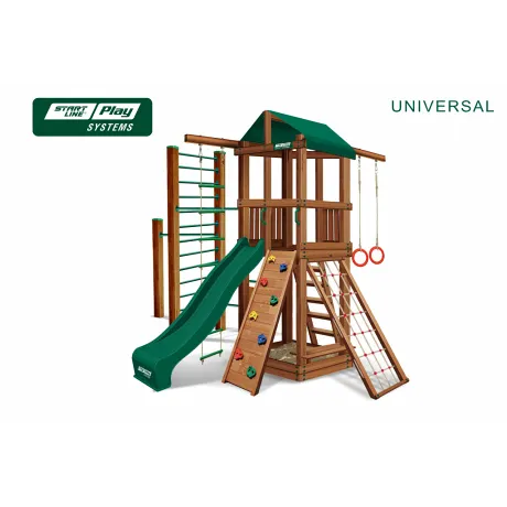 Детский городок UNIVERSAL премиум Кедр (green)