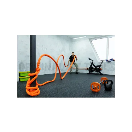 Канат для функционального тренинга Original Fittools 50 мм х 12 м - Фото 3