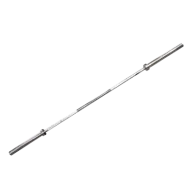 Олимпийский гриф Smith BC103-453 прямой хромированный, нагрузка до 453кг, в комплекте с одной парой пружинных замков