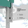 Батут с крышей Yamota SMART 244см (8ft) - Фото 5