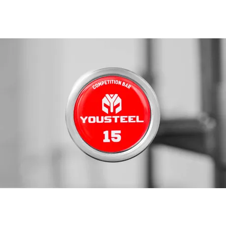 Гриф Yousteel Competition bar 15кг Женский - Фото 9