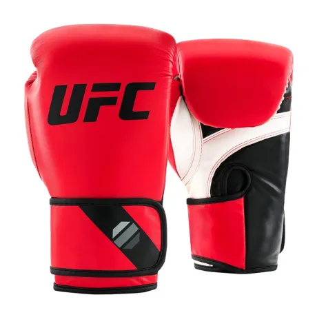 Перчатки UFC тренировочные для спаринга 6 унций красные