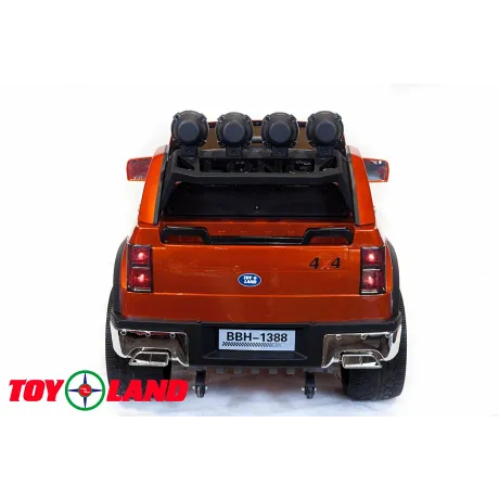Электромобиль ToyLand BBH 1388 оранжевый - Фото 6