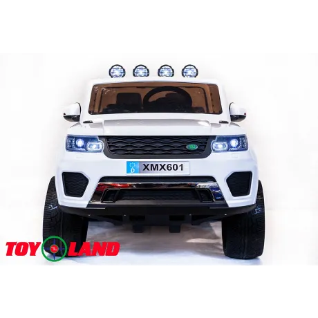 Электромобиль джип ToyLand Range Rover XMX 601 белый - Фото 2