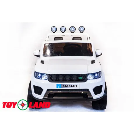 Электромобиль джип ToyLand Range Rover XMX 601 белый - Фото 3