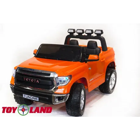 Детский электромобиль ToyLand TOYOTA TUNDRA MINI оранжевый