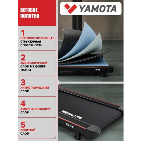 Беговая дорожка Yamota Fast - Фото 14