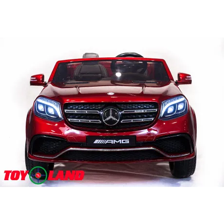 Детский электромобиль ToyLand Mercedes-Benz GLS63 AMG красный (краска) - Фото 2