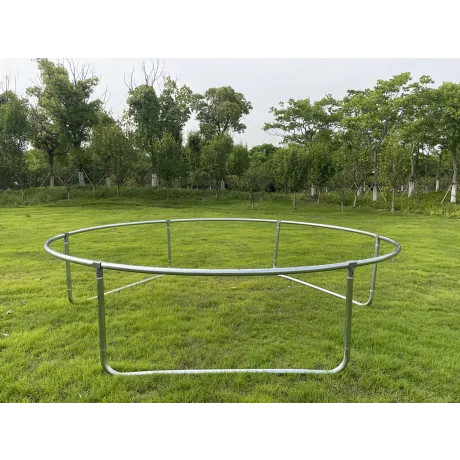 Батут FunFit 8 FT 252 см PRO inside зеленый - Фото 10