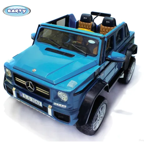 Детский двухместный электромобиль Barty Mercedes-Maybach G650 Landaulet синий