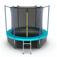 Батут с внутренней сеткой EVO JUMP Internal 6ft (Wave) + нижняя сеть