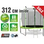 Батут ALPIN INSIDE 3,12 м с защитной сеткой и лестницей - Фото 2