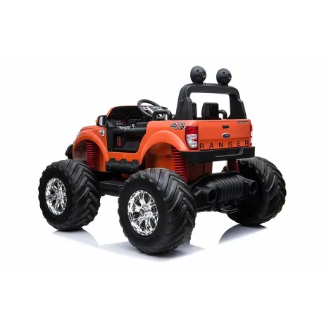Электромобиль RiverToys Ford Ranger Monster Truck 4WD DK-MT550 оранжевый глянец - Фото 13