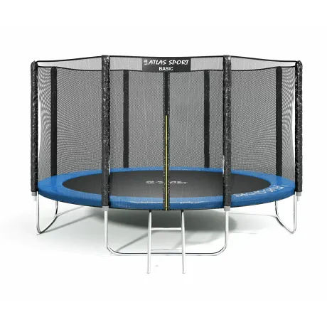 Батут Atlas Sport 435 см (14ft) Basic BLUE - Фото 2