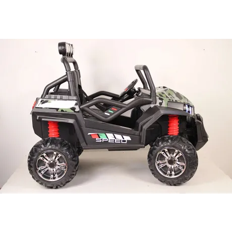 Электромобиль RiverToys T888TT 4WD камуфляж - Фото 3