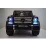 Электромобиль RiverToys Mercedes-Benz G65 AMG черный - Фото 3