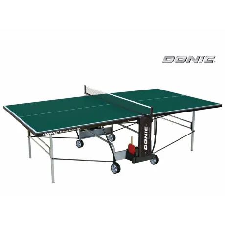 Теннисный стол Donic Indoor Roller 800 зеленый с сеткой