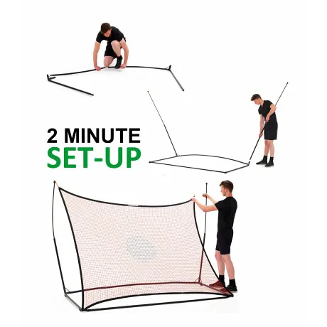 Футбольные ворота - стенка (3 в 1) QUICKPLAY SPOT ELITE REBOUNDER 8x6 - Фото 3