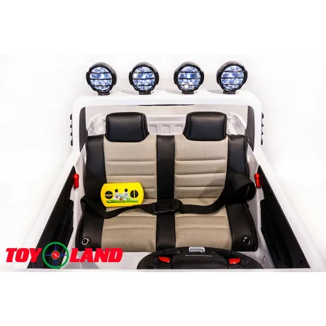 Электромобиль джип ToyLand Range Rover XMX 601 белый - Фото 9