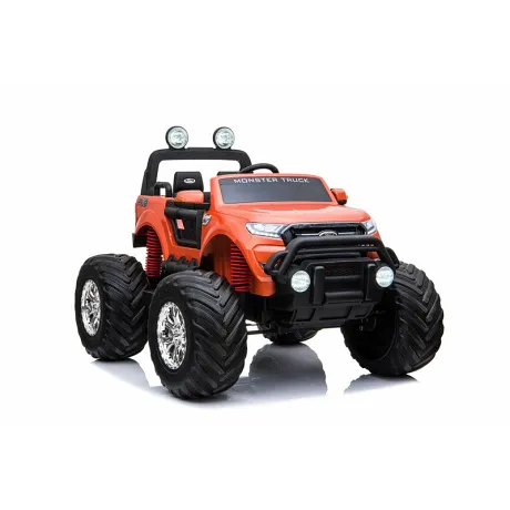 Электромобиль RiverToys Ford Ranger Monster Truck 4WD DK-MT550 оранжевый глянец - Фото 7
