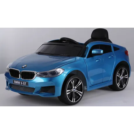 Электромобиль RiverToys BMW 6 GT JJ2164 (синий глянцевый)