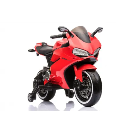 Мотоцикл RiverToys A001AA красный