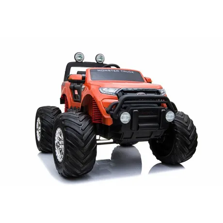 Электромобиль RiverToys Ford Ranger Monster Truck 4WD DK-MT550 оранжевый глянец - Фото 9