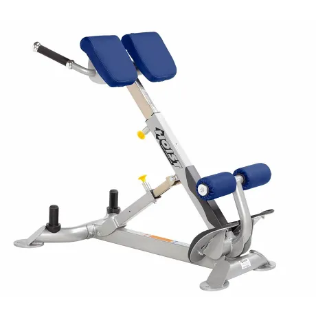 Гиперэкстензия с регулируемым углом наклона HOIST CF-3663 серебристый/темно-синий - Фото 9