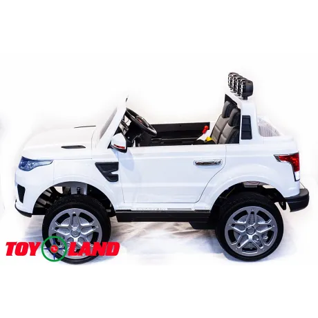 Электромобиль джип ToyLand Range Rover XMX 601 белый - Фото 4