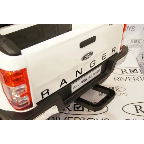 Электромобиль RiverToys NEW FORD RANGER 4WD (белый) - Фото 16
