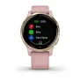 Смарт-часы с GPS Garmin VIVOACTIVE 4S розовые с золотистым безелем - Фото 7