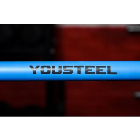Гриф Yousteel CrossTraining bar XF-20 BLUE - CHROME - Фото 3