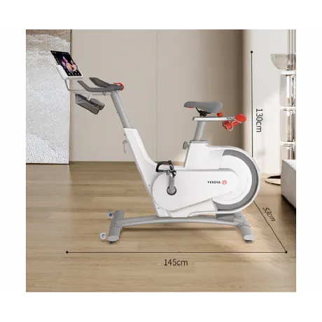 Велотренажер YESOUL Smart Spinning bike V1 белый - Фото 5