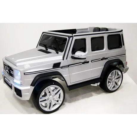 Электромобиль RiverToys Mercedes-Benz G65 AMG серый глянец
