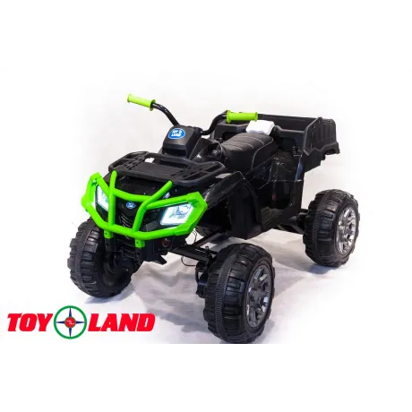 Электроквадроцикл ToyLand 0909 Grizzly Next 4x4 черно-зеленый
