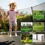 Батут с защитной сеткой PERFETTO SPORT ACTIVITY 14 диаметр 4,3 м зелёный - Фото 7
