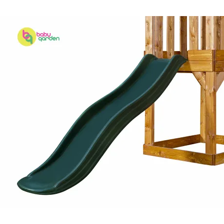 Детская игровая площадка Babygarden Play 1 зеленый - Фото 7