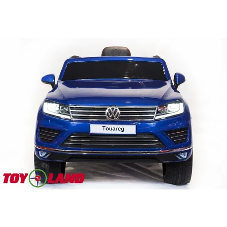 Детский электромобиль ToyLand Volkswagen Touareg синий (краска) - Фото 2