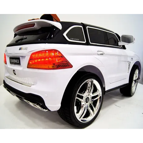 Электромобиль RiverToys Mercedes E009KX белый - Фото 11