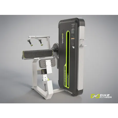 Трицепс-машина сидя. Наклонная парта DHZ Tricep Extansion Стек 105 кг A3028 - Фото 3